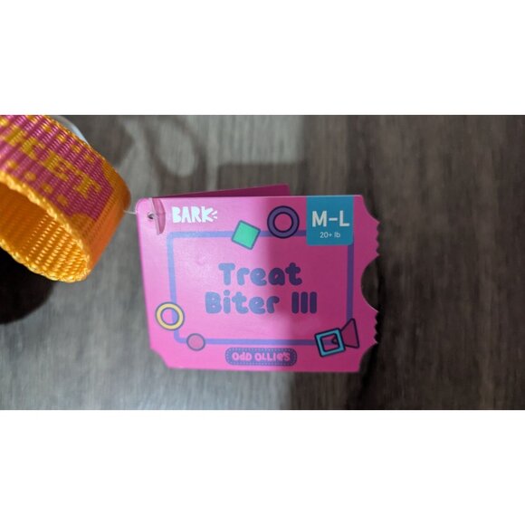 Bark Treat Biter III Arcade Plush Dog Toy M-L 20+ Pounds Interactive & Durable N - Picture 4 of 7